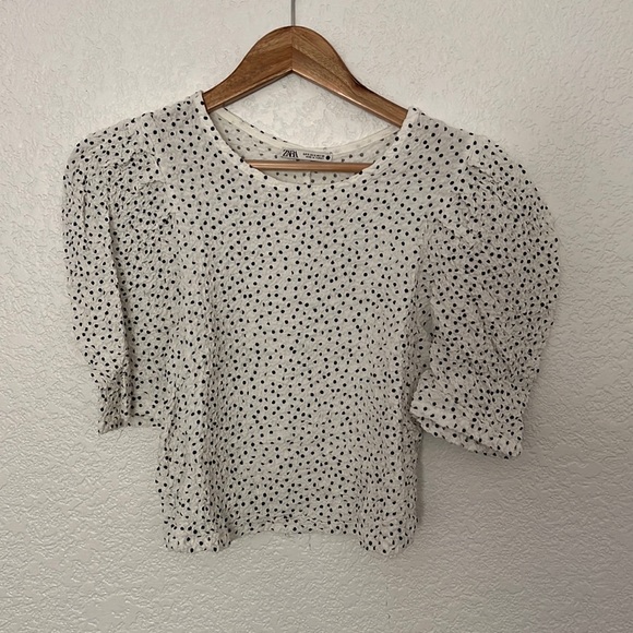 Polka dot Zara top - Picture 1 of 3